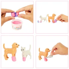 Barbie veterinarska klinika za mavce z lutko z rožnatimi lasmi - Mattel slika 3