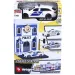 Bburago city - Audi A6 policijski avto in policijska postaja 1 /43 slika 2