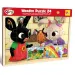 Bing in prijatelji 24-delni leseni okvirni puzzle - Lisciani
