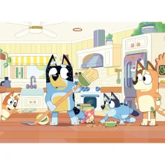 Bluey 2 v 1 60 kosov Eco puzzle in pobarvanka 70x50cm - Lisciani slika 2