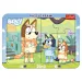 Bluey 2 v 1 okvirni otroški puzzle - Trefl