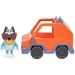 Bluey igrača set - Bluey in njegov 4x4 avto slika 3