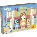 Bluey kužki na stopnicah 2 v 1, 24-delni puzzle in pobarvanka, 35x25 cm - Lisciani