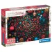 Božična atmosfera 1000-delni nemogoči puzzle s plakatom - Clementoni