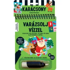 Čaraj z vodo pobarvanka - Božič