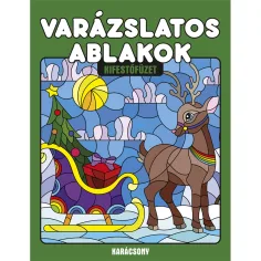 Čarobna okna - Božična pobarvanka