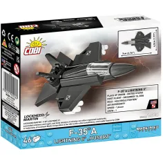 COBI: Oborožene sile F-35A Lightning II "Husar" gradbena igrača (5926) slika 4