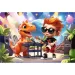Connect Joe 70-delni puzzle figurico in 6 gradnikov - Trefl slika 2