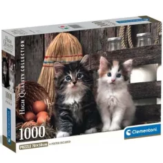 Čudovite mačkice HQC 1000-delni puzzle - Clementoni