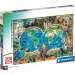 Čudoviti živalski svet 300-delni Super puzzle - Clementoni