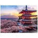 Diamantni mozaik: Japonska pagoda diamantna slika set 30x40cm slika 1