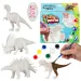 Dino Paint Set: Barvna figura dinozavra za barvanje s 9 barvami in čopičem slika 1