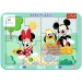 Disney Minnie in Mickey mišička avanture 2 v 1 okvirni otroški puzzle - Trefl