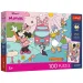 Disney Minnie miška Roza avantura 100kosov UFT puzzle s plakatom - Trefl