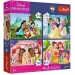Disney Princeske - 4 v 1 puzzle 4 x 88 kosov - Trefl slika 1