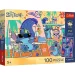 Disney Stitch Strandni dnevi 100kos UFT puzzle s plakatom - Trefl