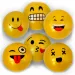 Emoji gumijasta žoga v več različicah 23 cm