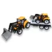 Engineering Truck: 2-delni traktorski komplet s prikolico in priključkom 46 cm
