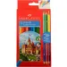Faber-Castell: 12+3-delni komplet barvnih svinčnikov Bicolor