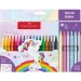Faber-Castell: set flomasterjev s 24 kosi z enorogi
