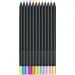 Faber-Castell: Black Edition Pastel 12-delni set barvnih svinčnikov