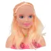 Fashion Girl: Svetlolasa glava lutka za delanje pričeske in česanje, s paleto ličil 21 cm