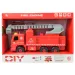 Fire Engine: Razstavljiv gasilski avtomobil z žerjavom, z orodjem in zvoki 20 cm