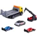 Formula Racer dirkalni avto set s prevoznim avtom v dveh različicah 1 kos – Dickie Toys slika 3