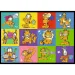 Garfieldove pustolovščine 4x250kosov puzzle - Trefl slika 2
