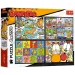 Garfieldove pustolovščine 4x250kosov puzzle - Trefl slika 1