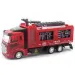 Gasilski avtomobil s pogonom na poteg nazaj, z lučjo in zvokom 1/48