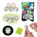 Glow N Fun svetleči se odbijajoči gumijasti žogici 5-delni set