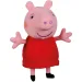 Govoreča Peppa prašička plišasta figura v rdeči obleki 20cm slika 2