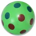 Gumijasta žoga z barvnimi pikicami 22 cm