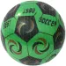 Gumijasta žoga z nogometnim motivom 23cm
