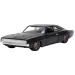 Hitri in drzni: Dom Toretto Dodge Charger R/T 1970 & Dodge Charger Widebody 1968 kovinska avtomobilčka 2 kosov v paketu 1/32 merilo 13cm - Jada Toys slika 6