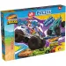 Hot Wheels Monster tovornjaki 48-delni puzzle 35x25 cm – Lisciani