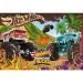 Hot Wheels Monster tovornjaki 60kosov sestavljanka 50x35cm - Lisciani slika 2