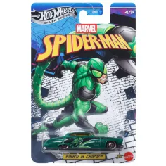 Hot Wheels Silver Series: Marvel Spider-Man Fish’d & Chip’d avtomobilček 1/64 - Mattel
