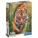 HQC Napadalni tiger puzzle 1000 kosov - Clementoni