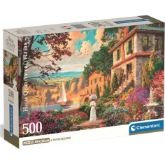HQC Viktorijanska promenada puzzle 500 kosov - Clementoni