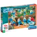 Hupikék škratki gozdna zabava 104-delni supercolor puzzle - Clementoni slika 1