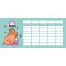 ICO: Lizzysuli Lollipop Capybara vzorčen enostranski, dvostranski urnik