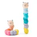 Igrača za dojenčke za razvoj spretnosti Barvit vrteči črv - Woodyland