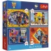 Igrača zgodba 5 - 4 x 88 delni Premium Plus otroški puzzle - Trefl slika 1