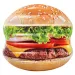 Intex: Hamburger Napihljiva gumijasta blazina 145x142cm