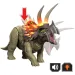 Jurassic World: Triceratops napadalni dinozaver z zvokom in svetlobo – Mattel slika 3