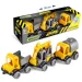 Kid Cars 3-delni komplet delovnih strojev - Wader