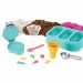 Kinetic Sand: Scents peščeni plastelin komplet za izdelavo sladoleda 454g - Spin Master