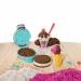 Kinetic Sand: Scents peščeni plastelin komplet za izdelavo sladoleda 454g - Spin Master